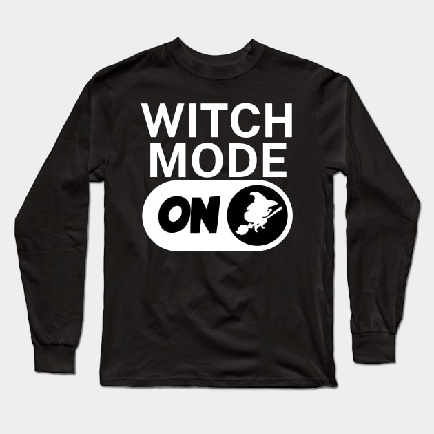 Witch mode on Long Sleeve T-Shirt by maxcode